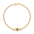 14K Evil Eye Bracelet - Antonio Guzzo Fine Jewelry