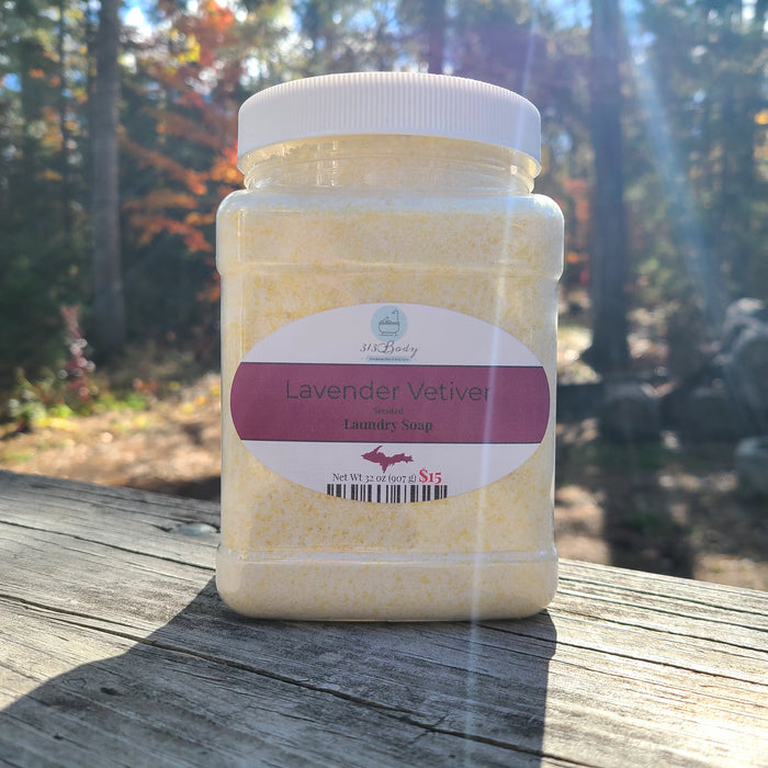 Scented Laundry Soap - Plastic Container or Bag
