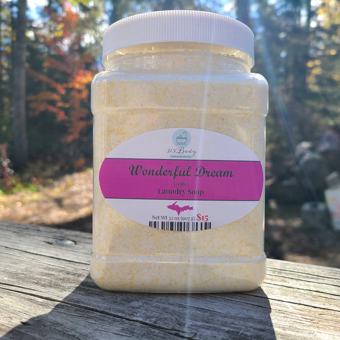 Scented Laundry Soap - Plastic Container or Bag