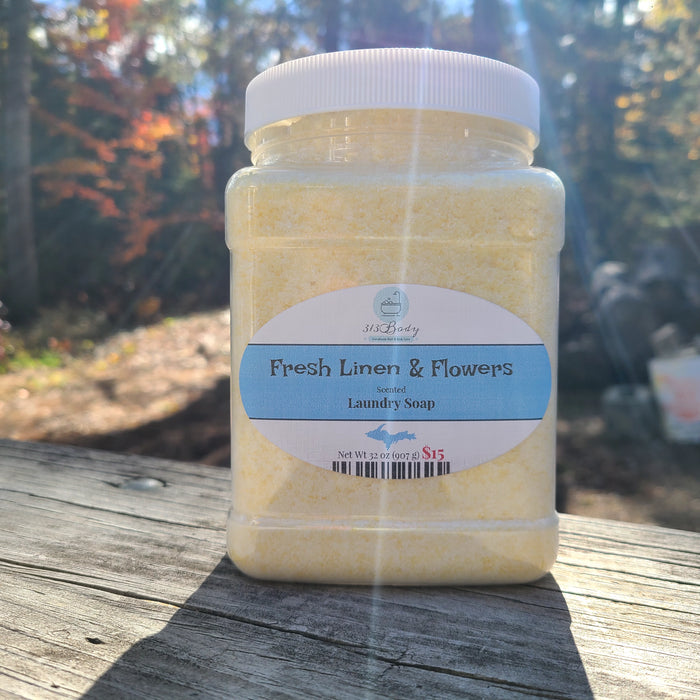 Scented Laundry Soap - Plastic Container or Bag