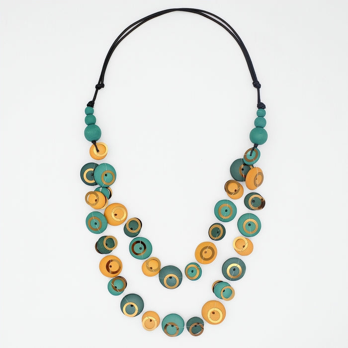 Adria Teal Necklace