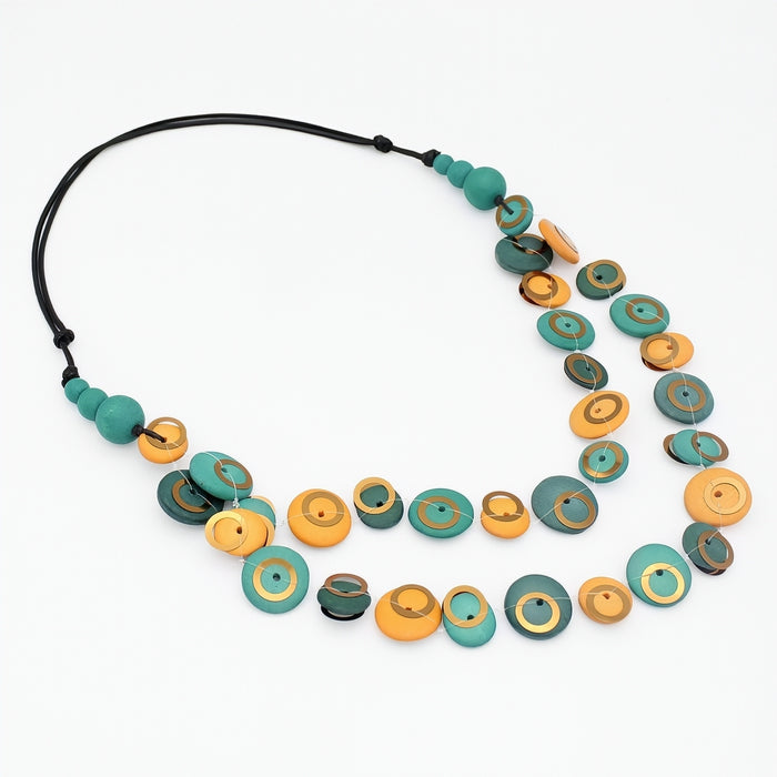 Adria Teal Necklace