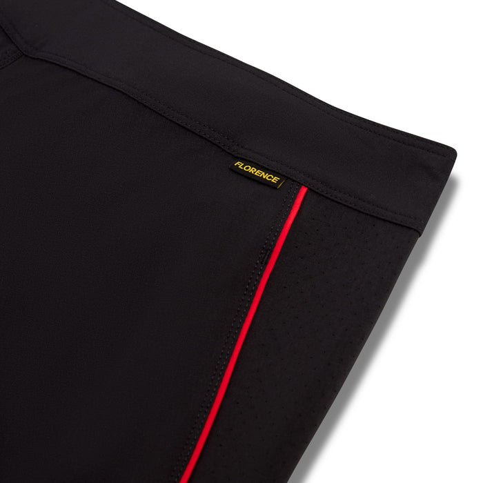 Airtex Gamma Boardshort - Black Red