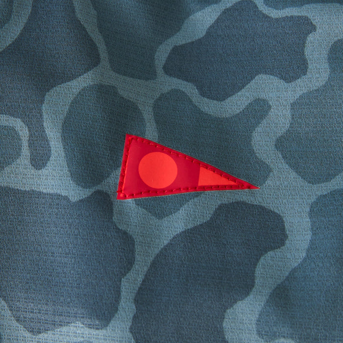 Airtex Long Sleeve Hooded Shirt - Heather Maritime Camo