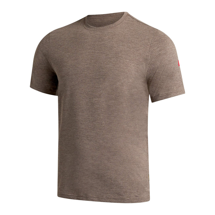Airtex Short Sleeve Shirt - Heather Pumice