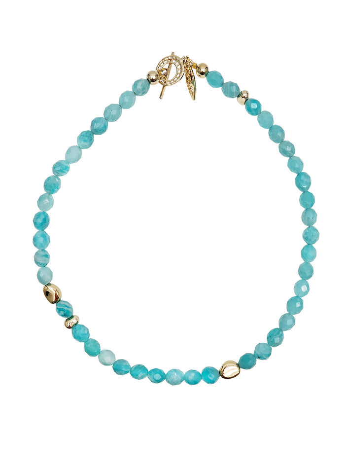 Amazonite Minimalist Short Necklace PN020
