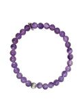 Amethyst Flexible Men's Bracelet MEB01