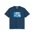Angel Man S/S Tee - Grey Blue