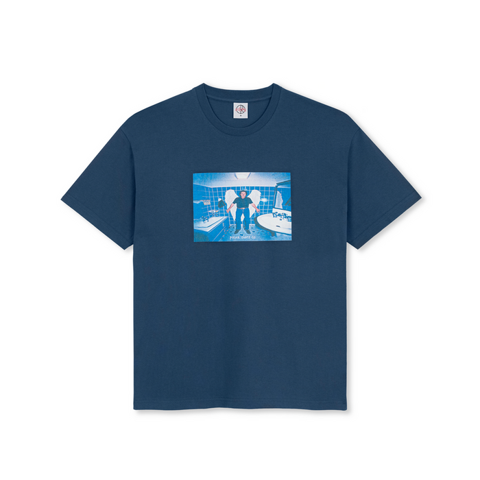 Angel Man S/S Tee - Grey Blue