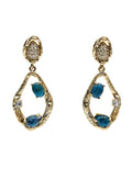 Apatite Adorned Statement Earrings PE020
