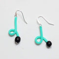 Aqua Ava Earrings - Sylca Designs - Chunky Jewelry