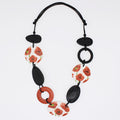 Artful Poppies Gracie Necklace - Sylca Designs - Chunky Jewelry