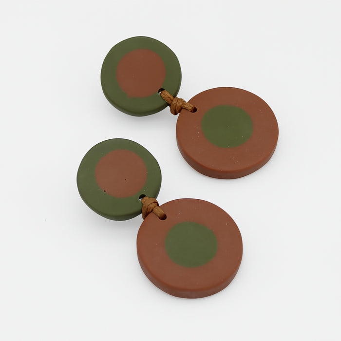 Artistic Spice Aliki Earrings - Sylca Designs - Chunky Jewelry