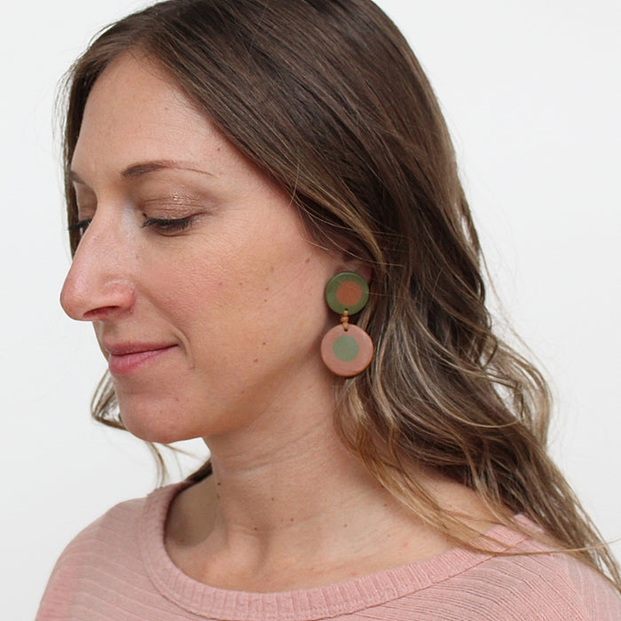 Artistic Spice Aliki Earrings - Sylca Designs - Chunky Jewelry