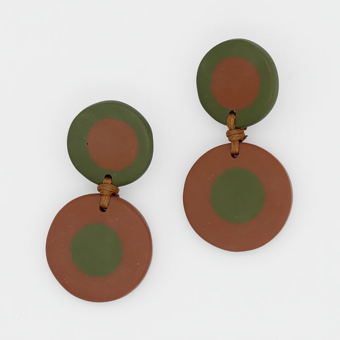Artistic Spice Aliki Earrings - Sylca Designs - Chunky Jewelry