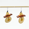 Assuta Butter Yellow Drop Earrings