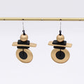 Assuta Gold Drop Earrings - Sylca Designs - Chunky Jewelry
