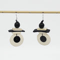 Assuta White Drop Earrings - Sylca Designs - Chunky Jewelry