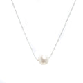 “Australian South Sea pearl Sophie necklace in sterling silver designed in Broome Western Australia”