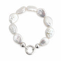 Baroque Pearl 20mm Silk Knot Bracelet  australian designed by Lush Designs Jewellery in Broome