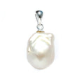 Baroque pearl pendant