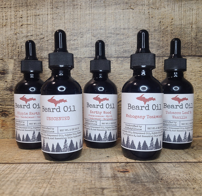 Beard Oil with Jojoba Oil