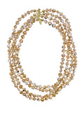Beige Color Multi layers Shell Necklace NN012