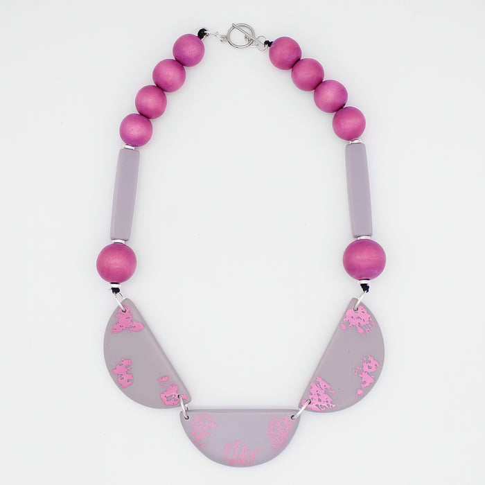 Berrywood Fusion Statement Necklace - Sylca Designs - Chunky Jewelry