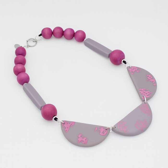Berrywood Fusion Statement Necklace - Sylca Designs - Chunky Jewelry
