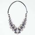Black and White Pamela Berries Necklace