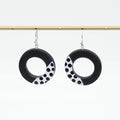 Black Inez Earrings