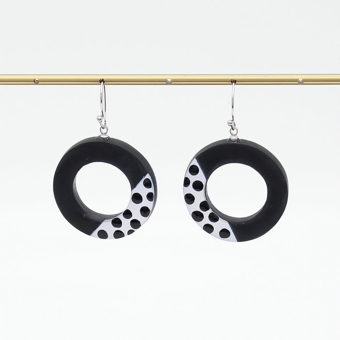 Black Inez Earrings