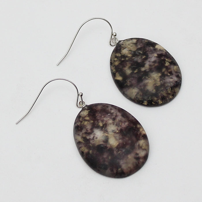 Black Kiki Earrings - Sylca Designs - Chunky Jewelry