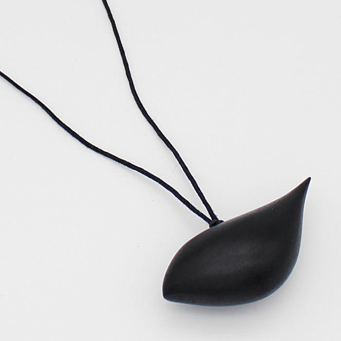 Black Robin Pendant Necklace - Sylca Designs - Chunky Jewelry