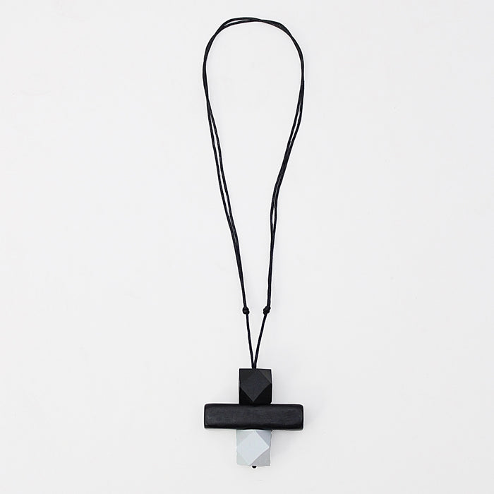 Black Roxy Pendant - Sylca Designs - Chunky Jewelry