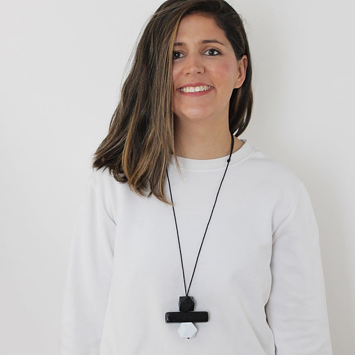 Black Roxy Pendant - Sylca Designs - Chunky Jewelry