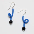 Blue Ava Earrings - Sylca Designs - Chunky Jewelry