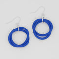 Blue Cefalu Swirl Earring - Sylca Designs - Chunky Jewelry