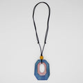 Blue Contemporary Piper Pendant - Sylca Designs - Chunky Jewelry