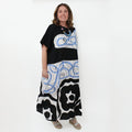Blue Dahlia Kaftan - Sylca Designs - Chunky Jewelry
