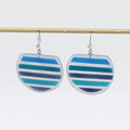 Blue Eleni Dangle Earring - Sylca Designs - Chunky Jewelry