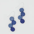Blue Ombre Eva Dangle Earrings - Sylca Designs - Chunky Jewelry