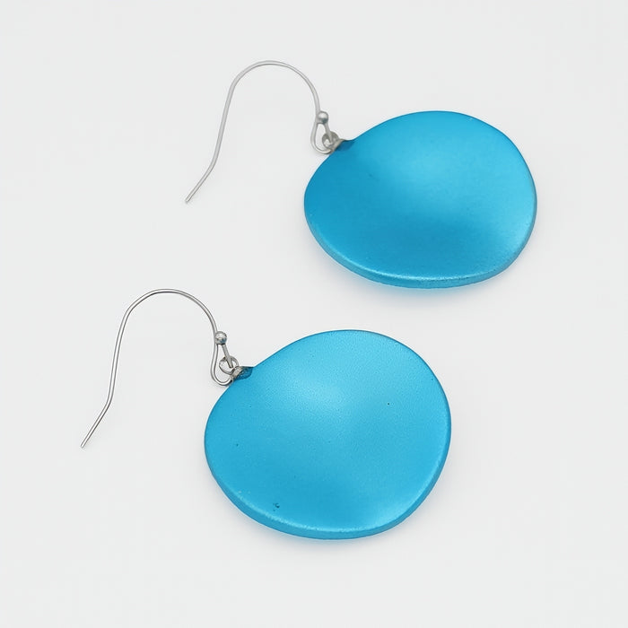 Blue Opaline Drift Earring - Sylca Designs - Chunky Jewelry