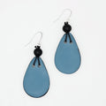 Blue Petal Pop Resin Earrings