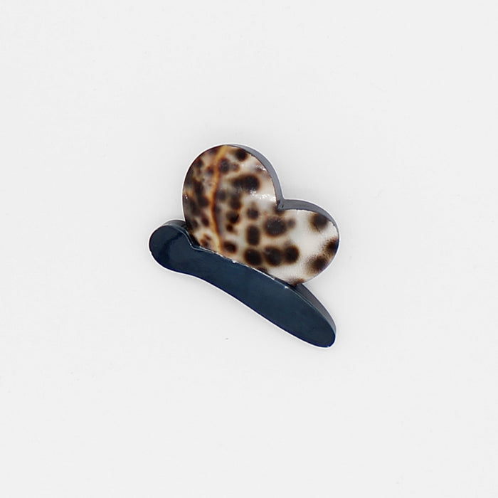 Blue Tortoise Shell Butterfly Brooch - Sylca Designs - Chunky Jewelry