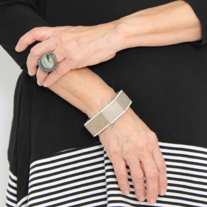 Blush Geometric Amelia Bracelet - Sylca Designs - Chunky Jewelry