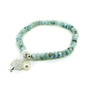 boab tree of life larimar bracelet