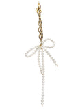 Bowknot Freshwater Pearls Bag Charm