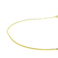 gold dainty box chain