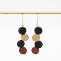Bronze Eva Dangle Earrings